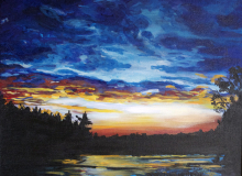 Ahmic Lake Sunset